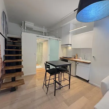 Apartment ⁂ Mezzanine - Clim Wifi Famille Nizza